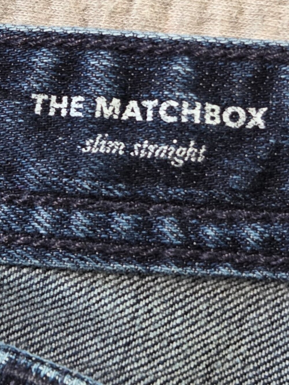 AG Adriano Goldschmied Matchbox Slim Straight Jeans Men's 34x30 Dark Wash USA Ma - Picture 3 of 11
